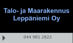 Talo- ja Maarakennus Leppäniemi Oy logo